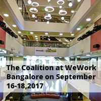 The Coalition Sep 16-18-2017 WeWork, Bengaluru