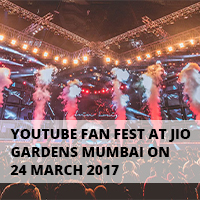 YouTube Fan Fest 24-Mar-17 Jio Gardens, Mumbai
