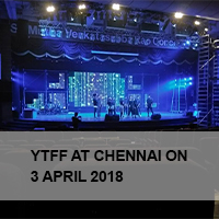 YTFF at Chennai On 3 April 2018