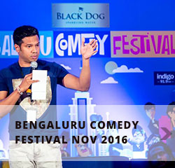 Bengaluru Comedy Festival Nov - 2016