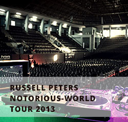 Russell Peters Notorious- world tour 2013